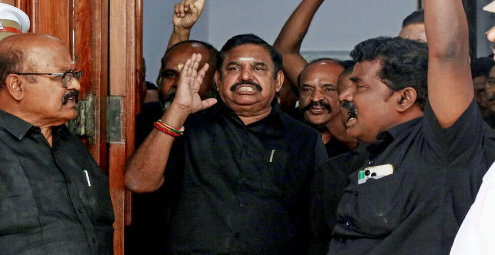 AIADMK Leader Questions Congress's Stability in DMK Coalition
