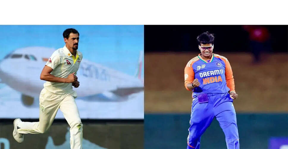 Mitchell Starc and Deepti Sharma Named Leading Cricketers by Wisden