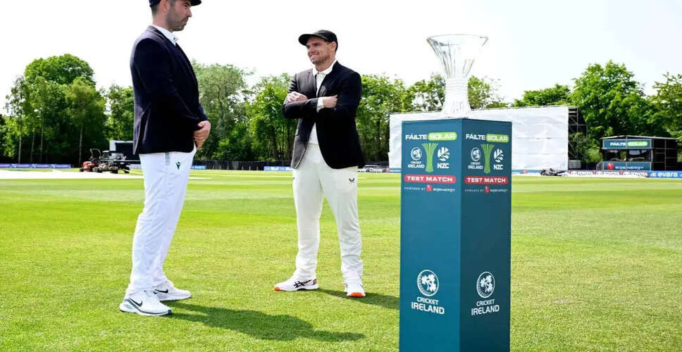 Historic Test Match: Ireland Faces New Zealand for the First Time