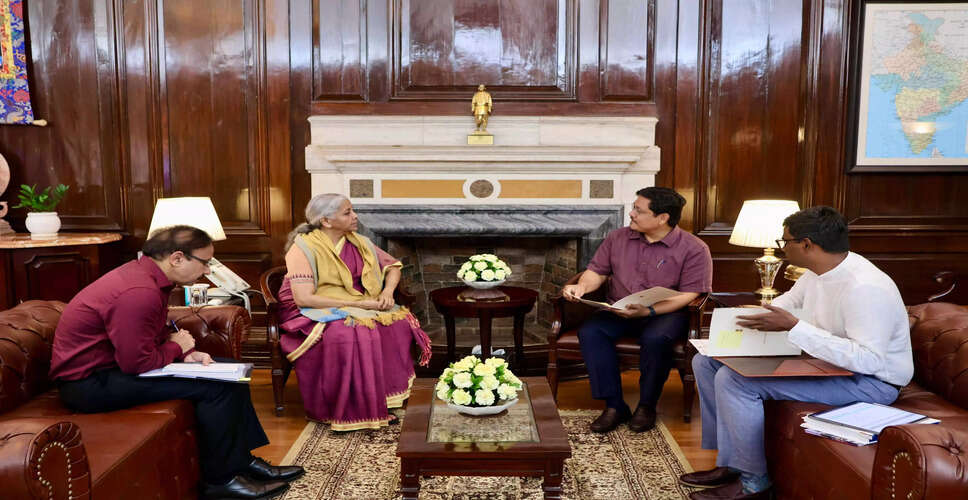 Union Finance Minister Nirmala Sitharaman's Upcoming Visit to Meghalaya