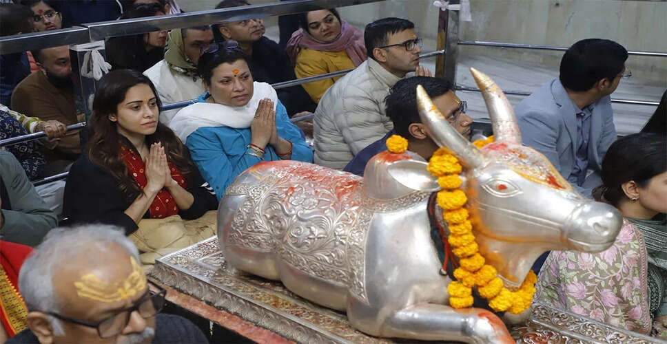Nusrat Bharucha's Spiritual Journey Sparks Controversy in Ujjain