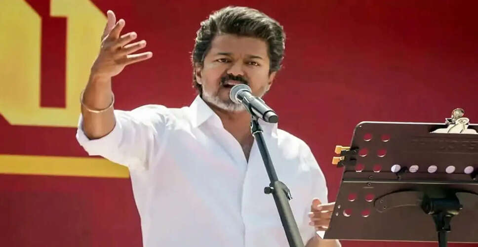 C. Joseph Vijay to Take Oath as Tamil Nadu Chief Minister