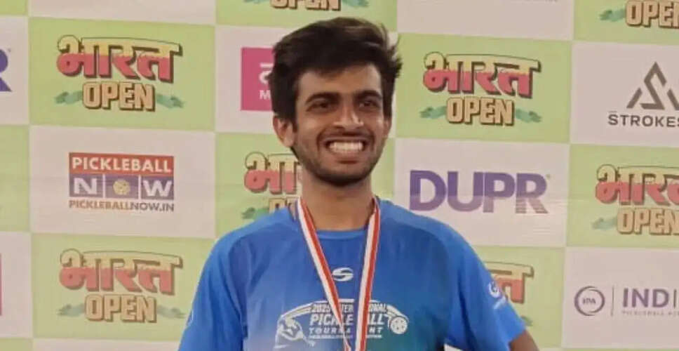 Aman Patel Triumphs at Bharat Open, Secures Men's Singles Title
