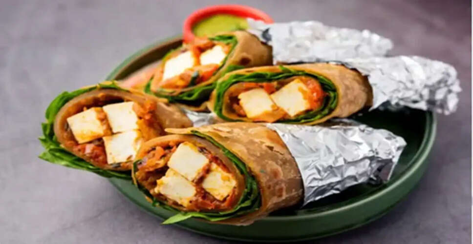 Delicious and Nutritious Paneer Wrap Recipe for Kids