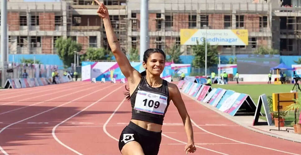 India Shines at Asian Athletics Championships with Three Gold Medals
