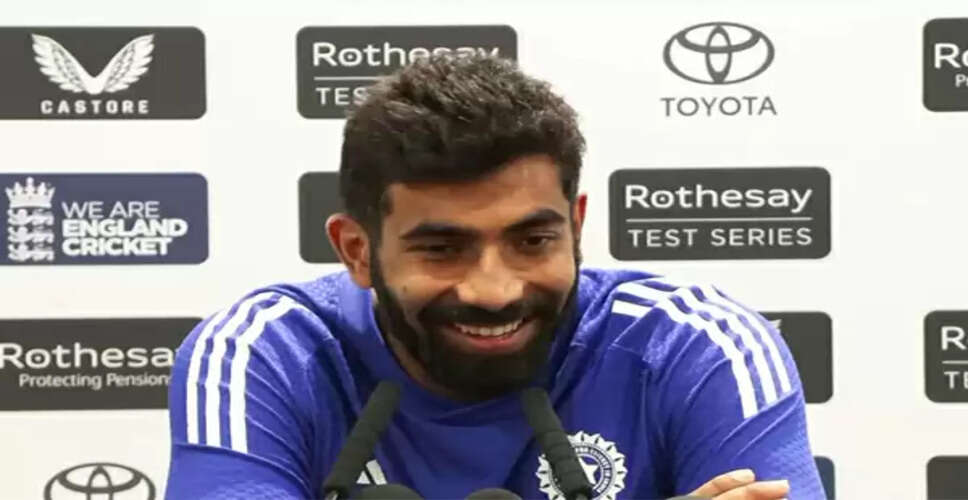 Jasprit Bumrah Reflects on Memorable Moments Amidst England Test