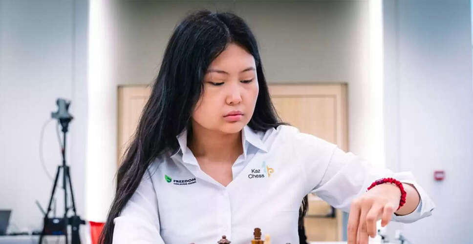 Bibisara Assaubayeva Set to Make History at Norway Chess Women 2026