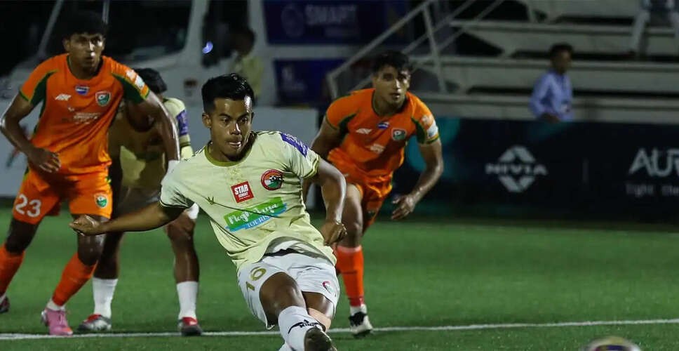 Sreenidi Deccan FC and Shillong Lajong FC Share Points in IFL Clash