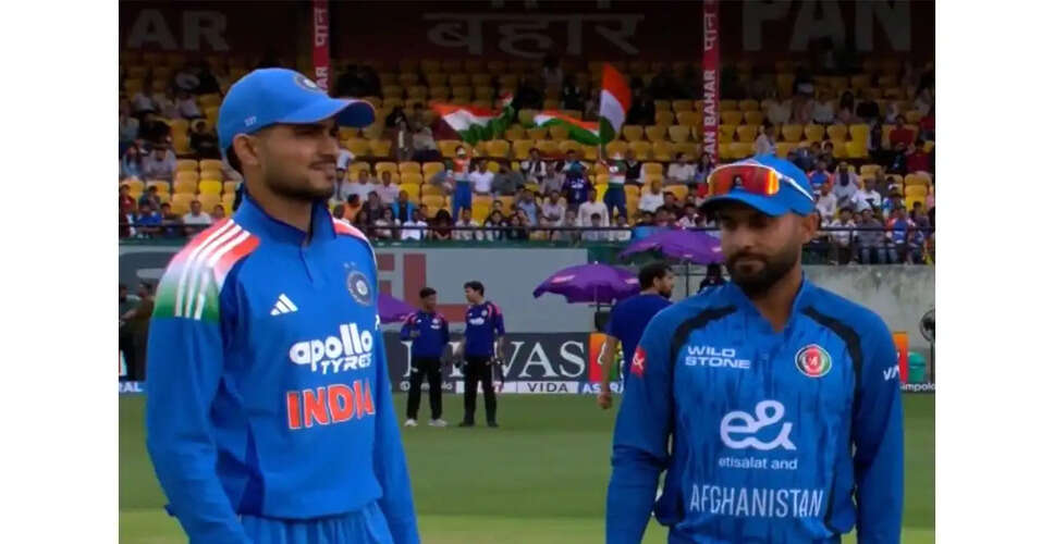 Shubman Gill Leads India in ODI Against Afghanistan Amid Key Player Absences