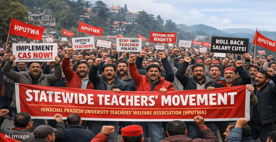 Himachal Pradesh University Teachers Demand Action on Promotion Rights