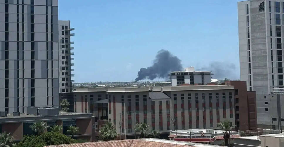 Massive Blaze Erupts in Phoenix, Emergency Services Respond