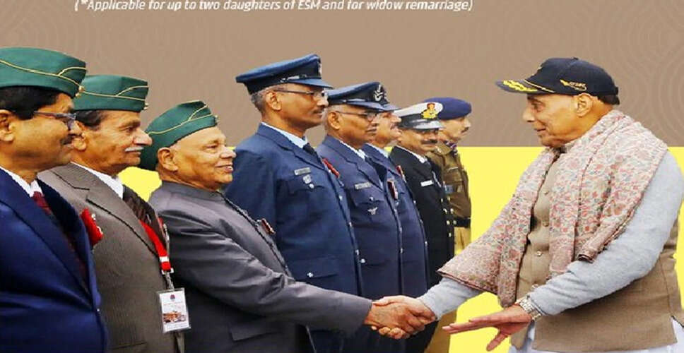 Government Increases Financial Assistance for Ex-Servicemen and Dependents