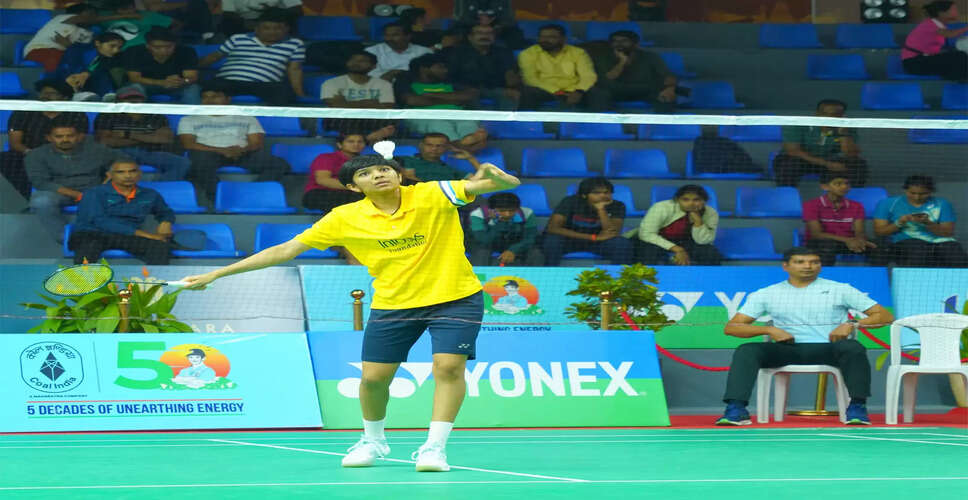 Surya Charishma and Tanvi Patri Set for Women's Singles Final at National Badminton Championships