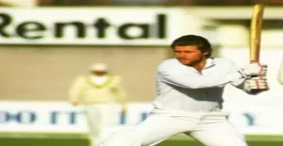 Remembering Robin Smith: The Legendary England Cricketer Who Left Us Too Soon