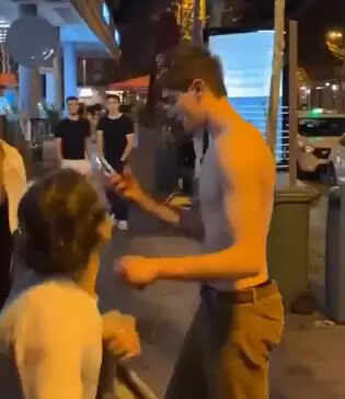 Midnight Mayhem: Watch as Drunk Bully Gets Instant Karma in Viral Street Fight!