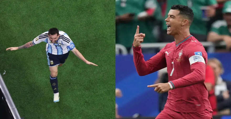 Messi and Ronaldo Achieve Unmatched World Cup Goal Milestone