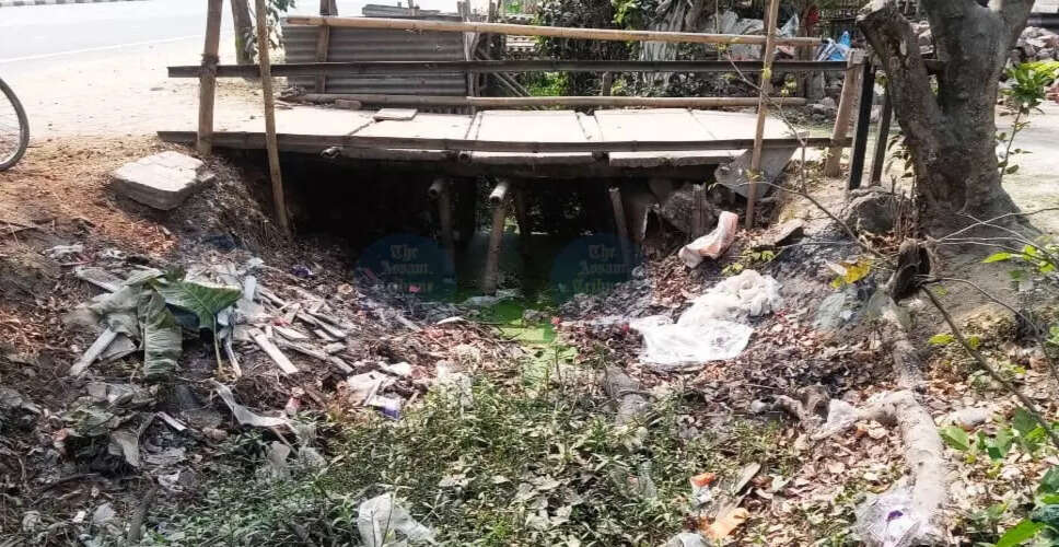 Kalmoni River Faces Environmental Crisis Due to Waste Dumping