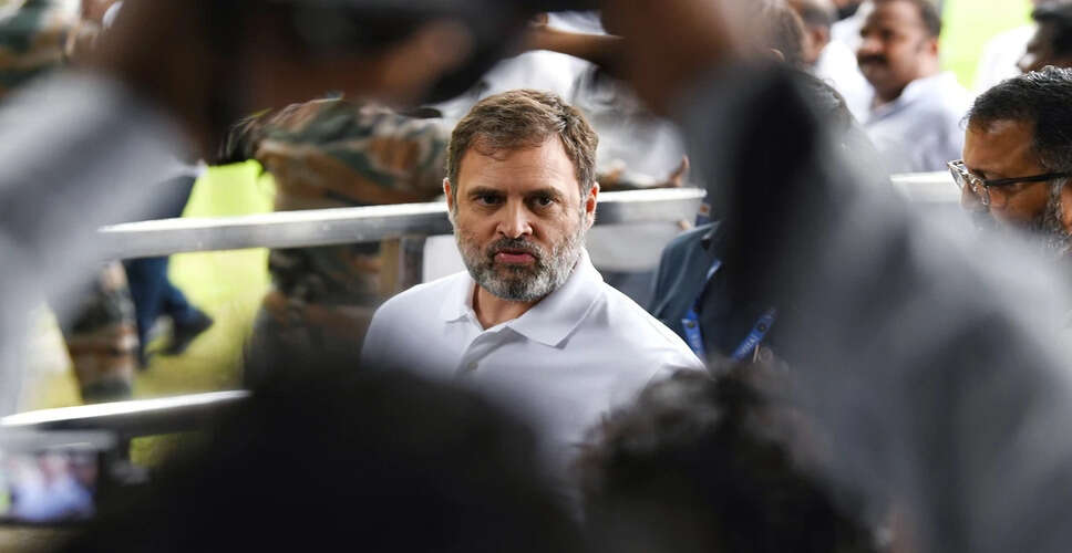 Rahul Gandhi Critiques India's Foreign Policy Amid U.S. Oil Purchase Exemption