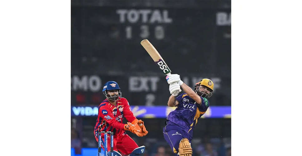 KKR Triumphs in Super Over Against LSG to Keep Playoff Hopes Alive
