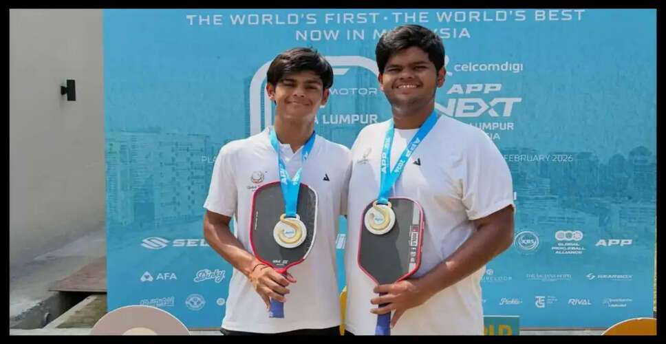 Mumbai Brothers Triumph at APP Kuala Lumpur Open in Under-18 Doubles