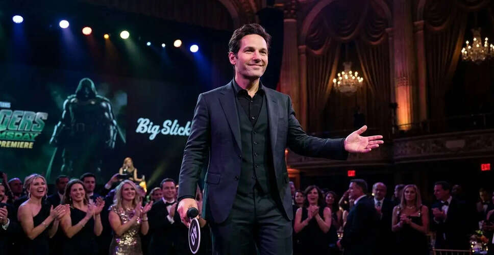 Paul Rudd's Charity Auction for 'Avengers: Doomsday' Breaks Records!