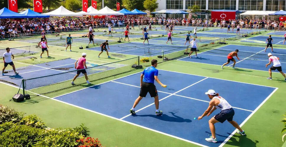 Samsun Championship Showcases Rapid Growth of Pickleball in Turkiye