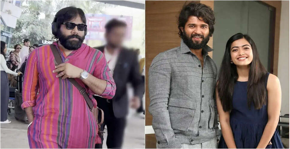 Sandeep Reddy Vanga Attends Vijay Deverakonda and Rashmika Mandanna's Wedding Festivities