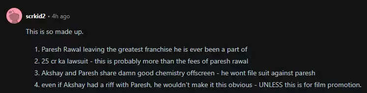 Hera Pheri 3: Akshay Kumar Takes Legal Action Against Paresh Rawal Amid Controversy