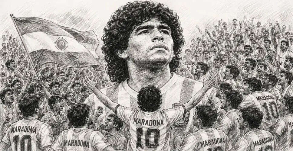 Diego Maradona: The Football Legend Who Captivated India
