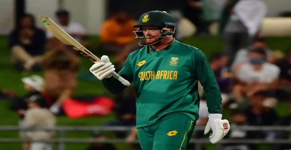 Heinrich Klaasen Announces Retirement from International Cricket