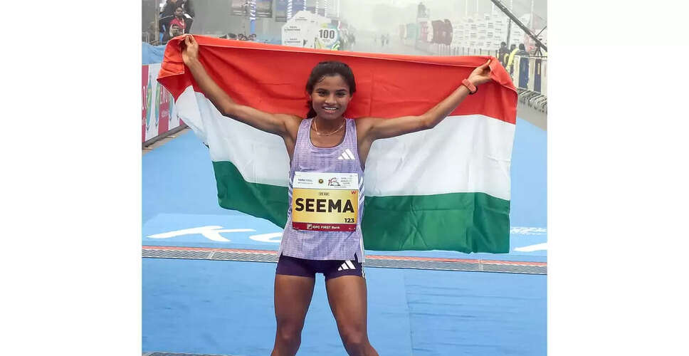 Himachal Pradesh's Seema Shatters National Record at Tata Steel World Kolkata 25K