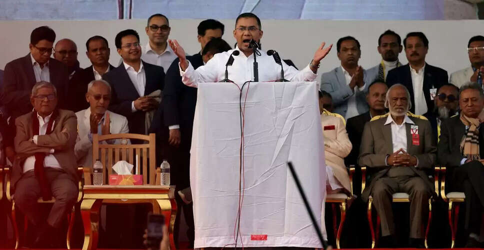 Tarique Rahman Returns to Bangladesh After 17 Years in Exile Ahead of Elections