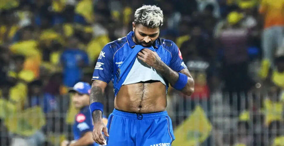 Mumbai Indians Captain Hardik Pandya's Future Uncertain Amid Struggles