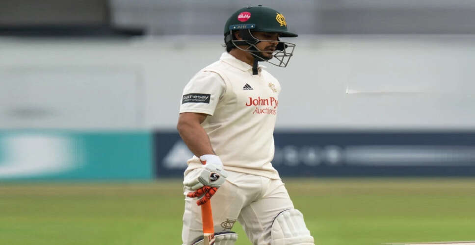 Ishan Kishan Shines in County Championship Debut for Nottinghamshire