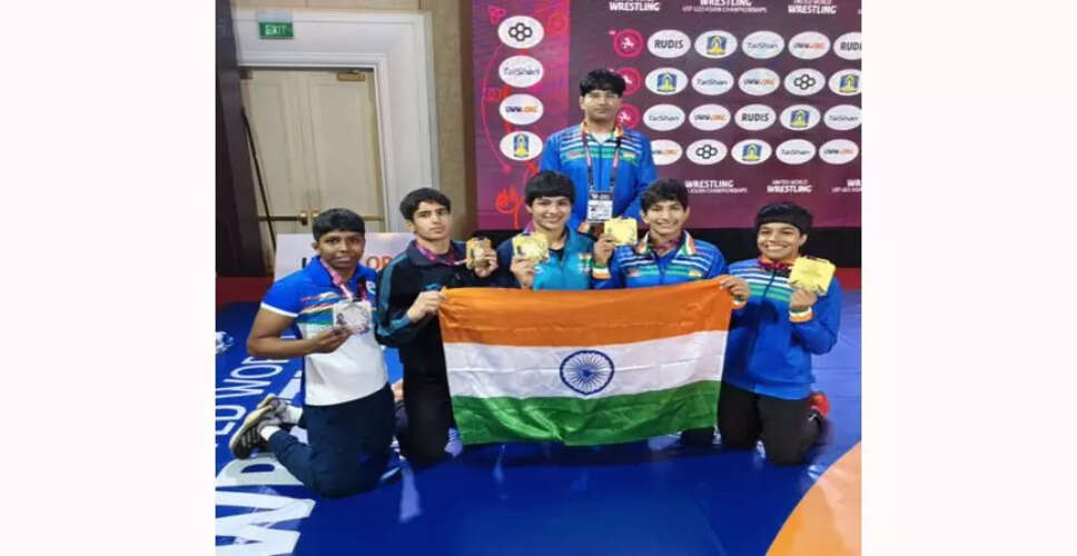 Indian Women Wrestlers Shine at U-23 Asian Championship in Vietnam