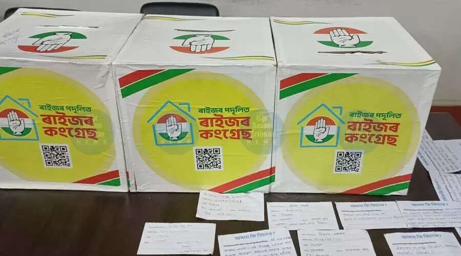 Controversy Erupts Over Tampered Suggestion Boxes in Jorhat Congress Event