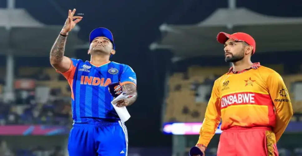 T20 World Cup Showdown: India Faces Zimbabwe After Toss Decision