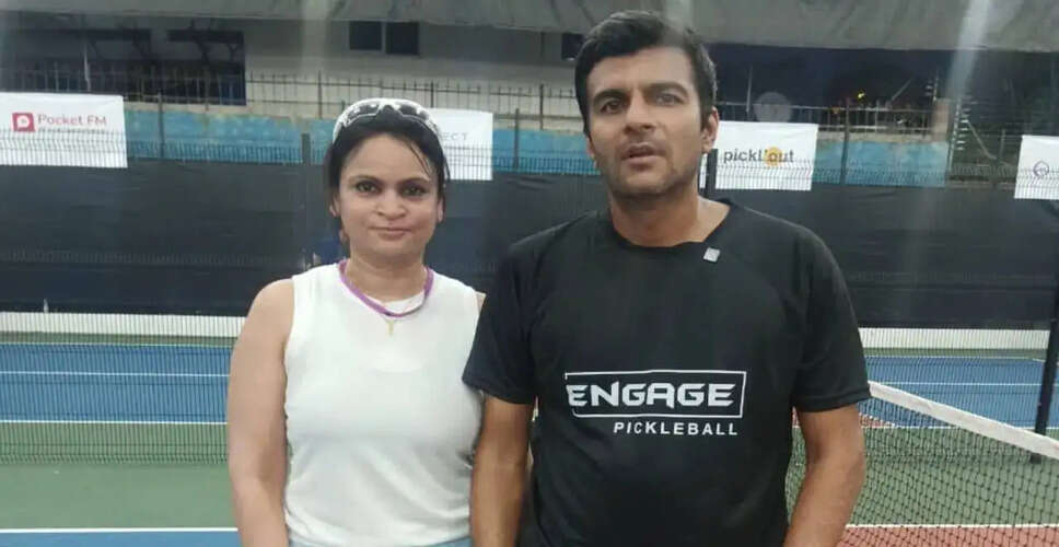 Shilpa Sham and Vinay Sethia Triumph in Indian Open 40+ Mixed Doubles Final