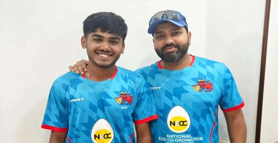 Ayush Mhatre Receives Signed Bat from Rohit Sharma Ahead of U-19 Tour