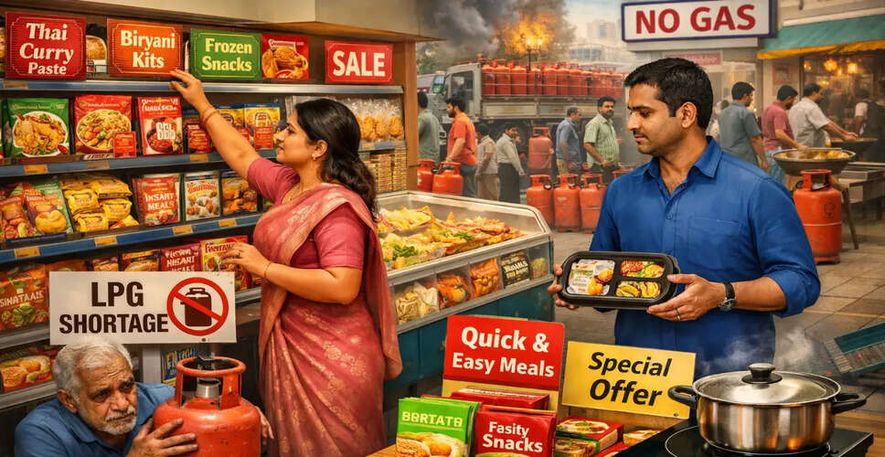 Rising Demand for Convenience Foods Amid LPG Shortage in India