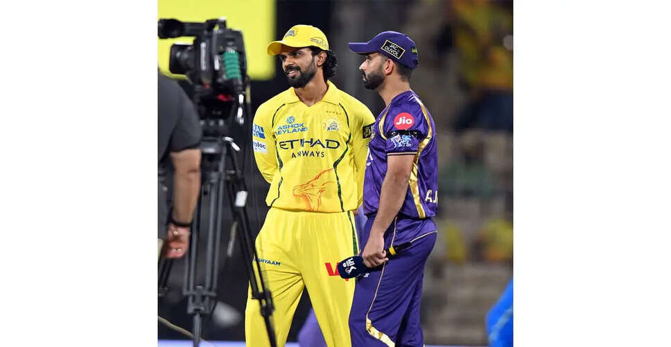 Chennai Super Kings and Kolkata Knight Riders Honor CD Gopinath in IPL 2026 Match
