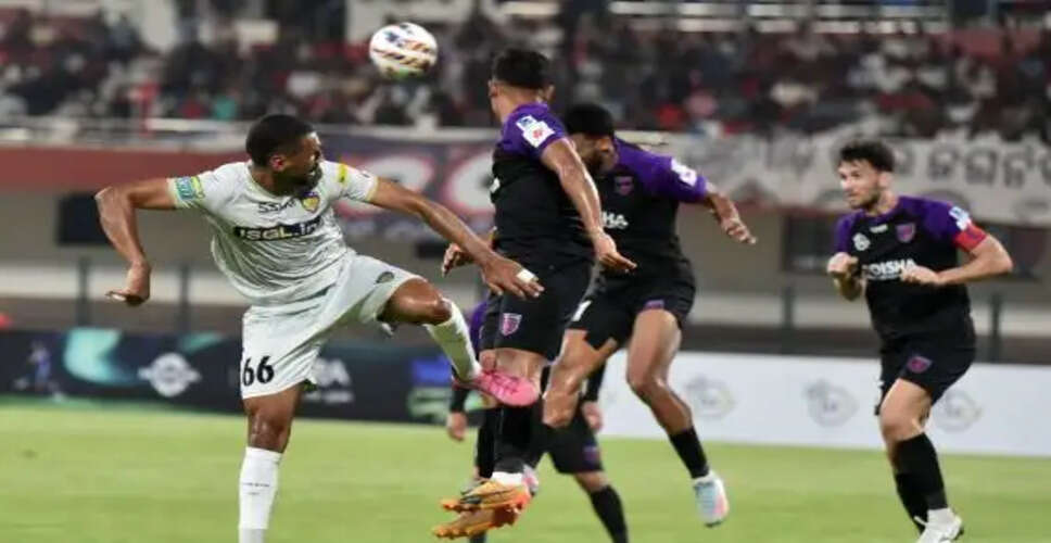 Chennaiyin FC and Odisha FC Share Spoils in Thrilling ISL Encounter