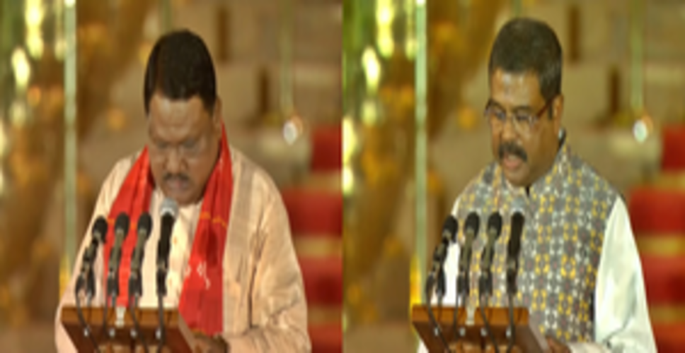 Modi 3.0: Dharmendra Pradhan & Jual Oram take oath as Cabinet ministers