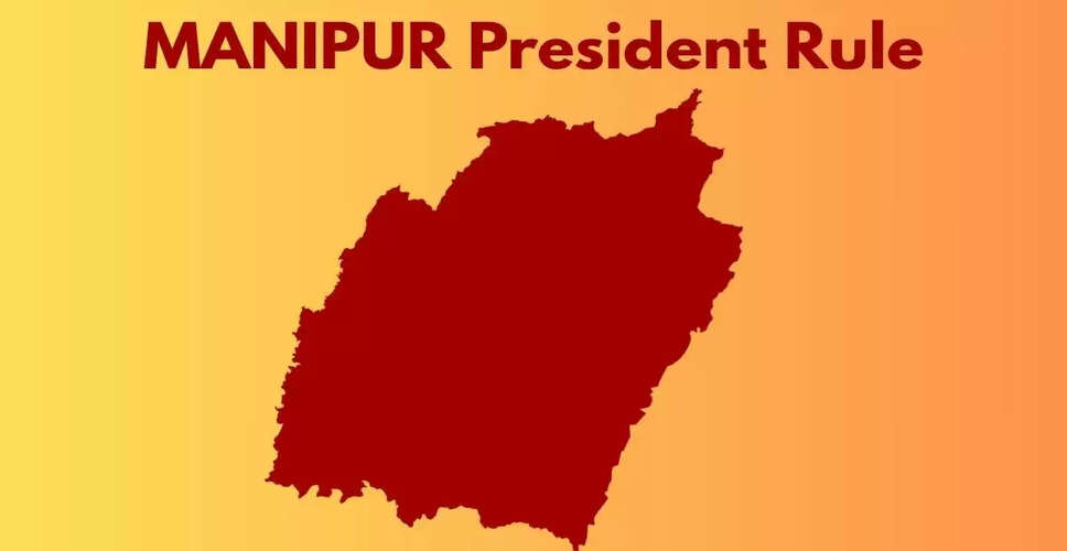 Extension of President's Rule in Manipur for Six More Months