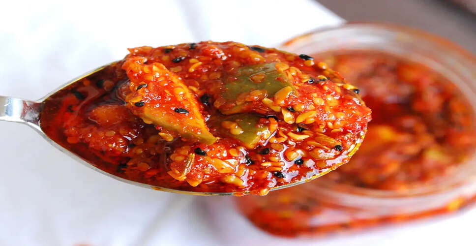 Delicious Mango Pickle Recipe for Rainy Days