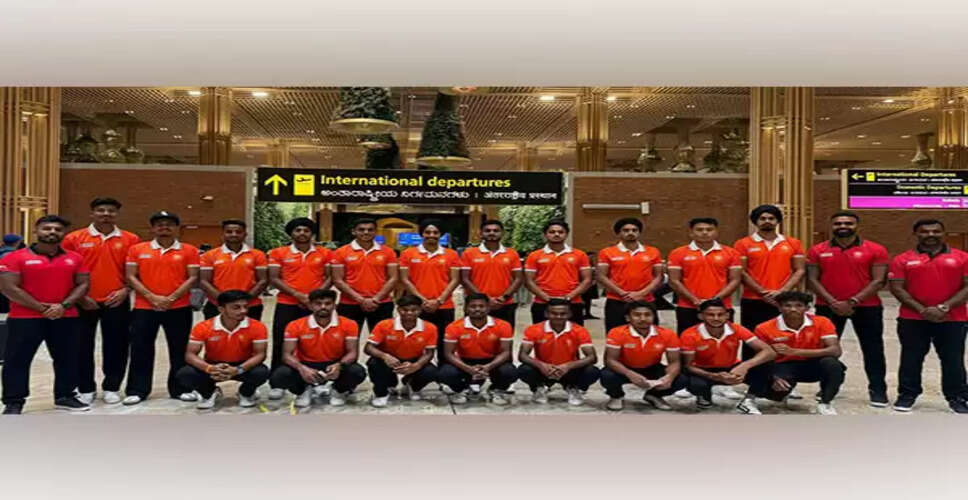 Indian Junior Men's Hockey Team Heads to Berlin for 4 Nations Tournament