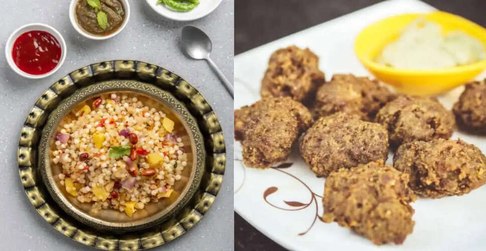 Healthy Choices During Navratri: Sabudana Khichdi vs. Kuttu Atta Pakode