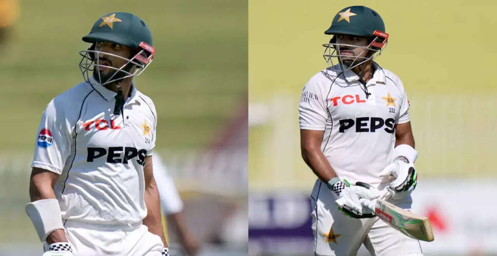 Babar Azam Poised to Reclaim Test Captaincy from Shan Masood After Disappointing Loss