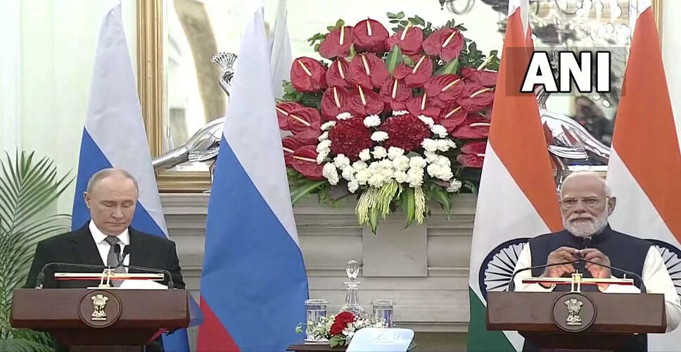 Putin Affirms Russia's Commitment to Energy Supply for India