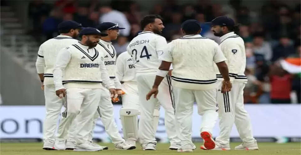 India's Fielding Errors Lead to Defeat Against England in Test Match